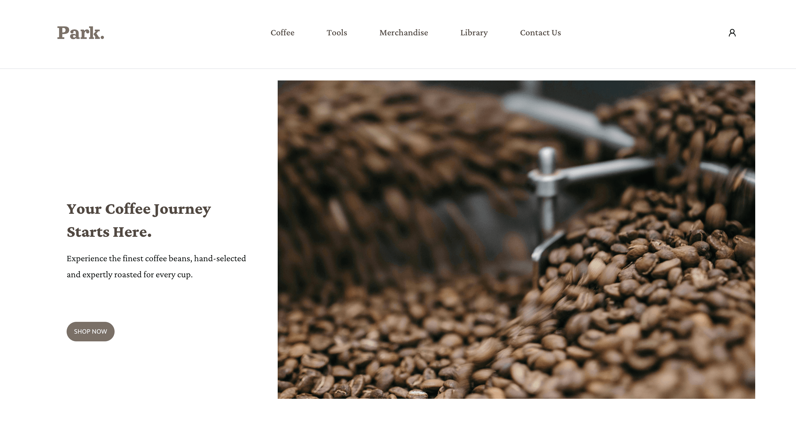 Coffee Roastery E-commerce screenshot 1