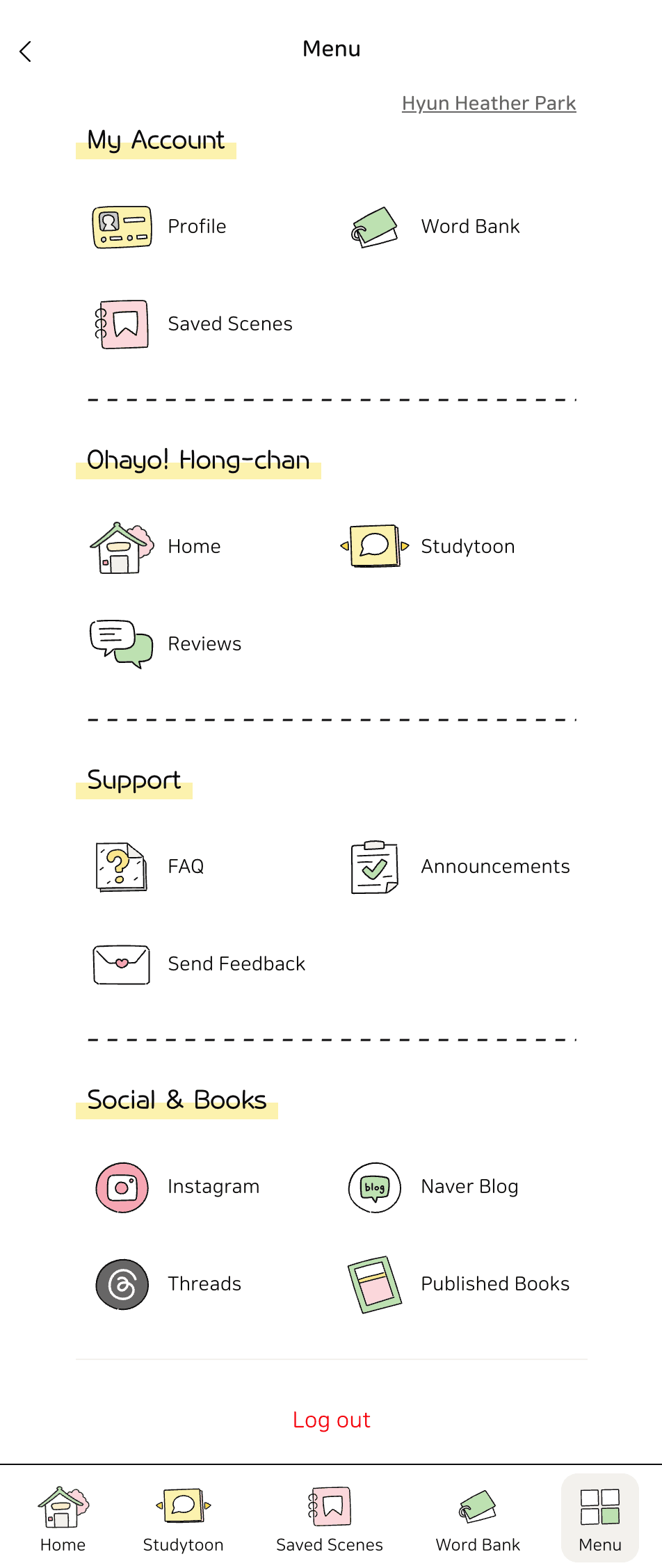 Hongchan Nihongo - Japanese Learning App screenshot 2