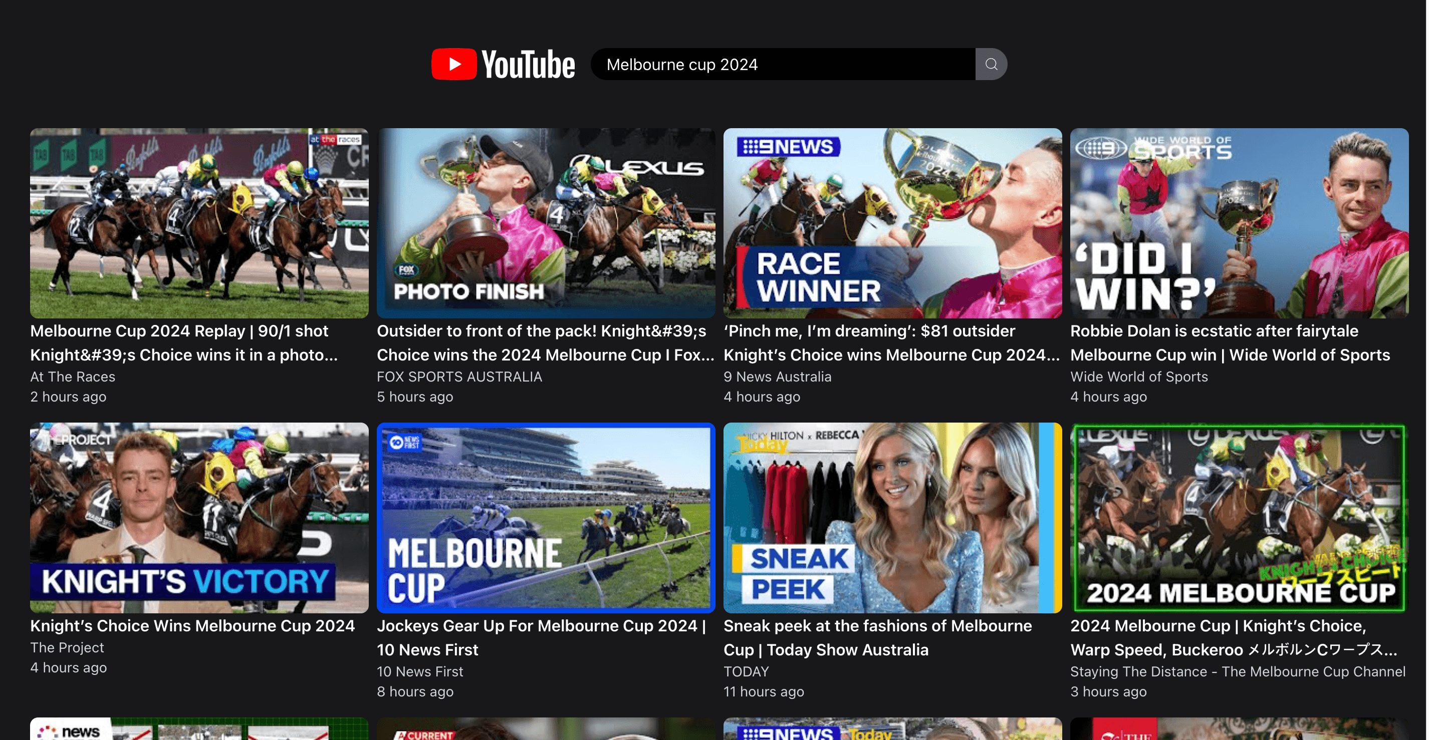 YouTube Clone screenshot